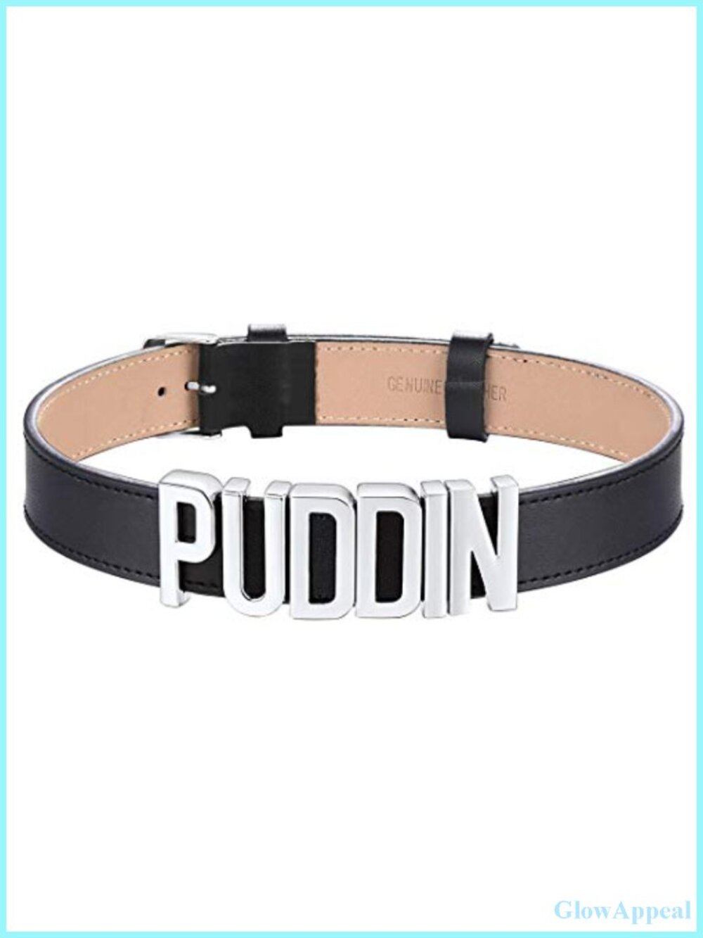 Punk Leather Choker Necklace Adjustable Buckle Closure Cosplay